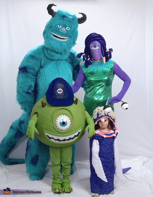 Monsters Inc Family Costume