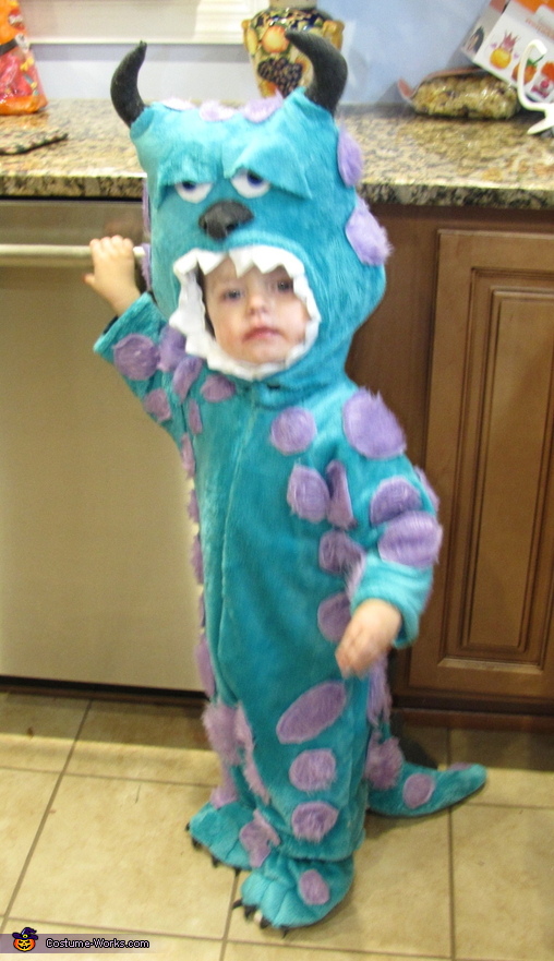 Monsters Inc. Sully Baby Costume | Original DIY Costumes - Photo 3/4