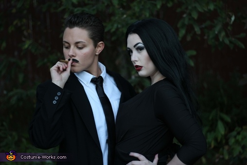 Morticia and Gomez Addams Costume - Photo 2/2