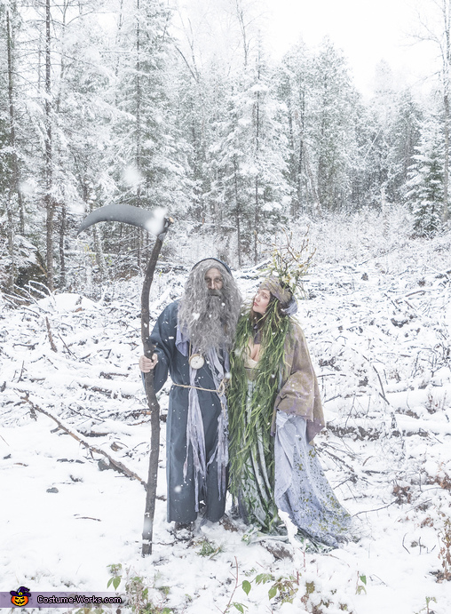 Mother Earth & Father Time Costume