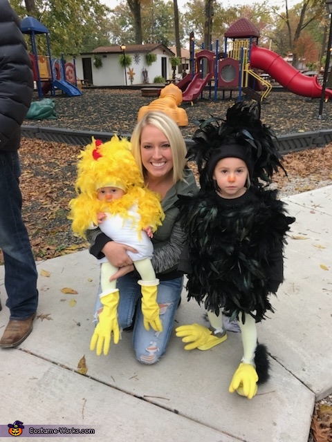 Mother Hen and her Chick Costume | DIY Costumes Under $45 - Photo 6/6