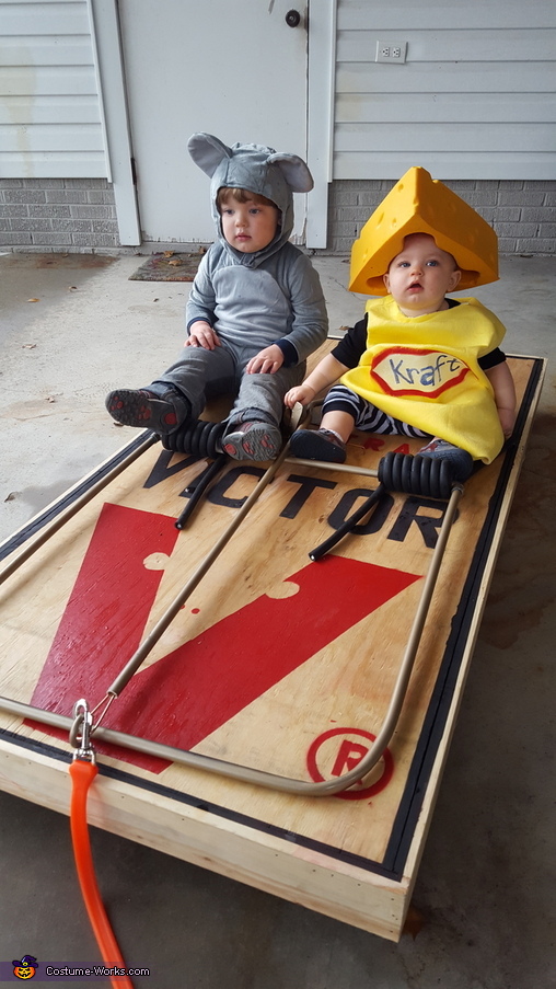 Mouse and Cheese Babies Costume