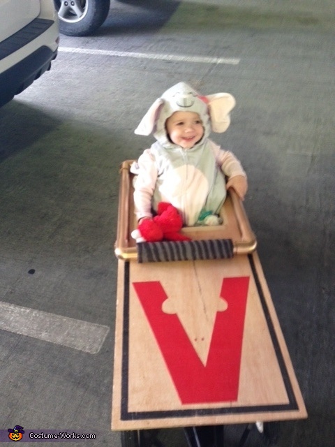 Baby Mouse in a Mouse Trap Costume