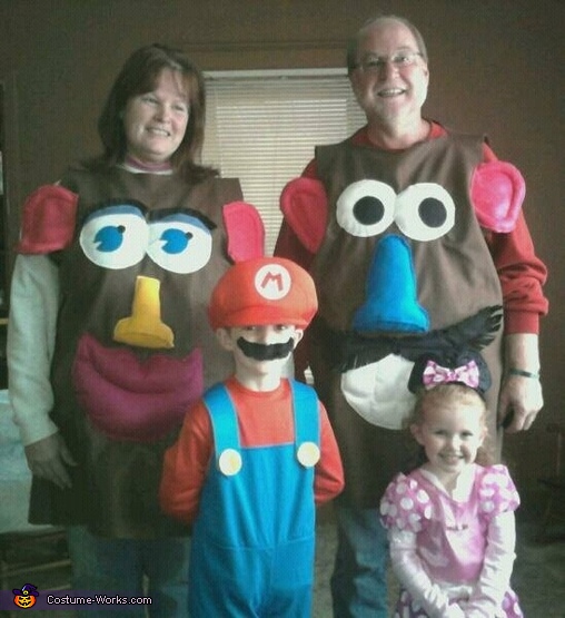 halloween costumes mr and mrs potato head