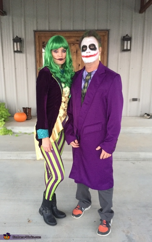 Mr and Mrs Joker Costume