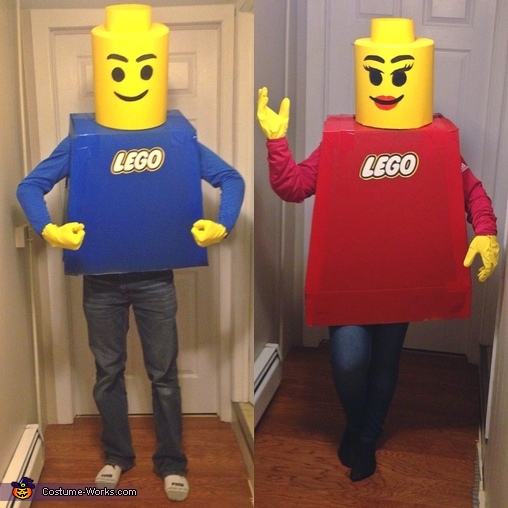 Mr. and Mrs. Lego Costume