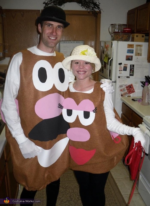 Mr. and Mrs. Potato Head Couple Costume