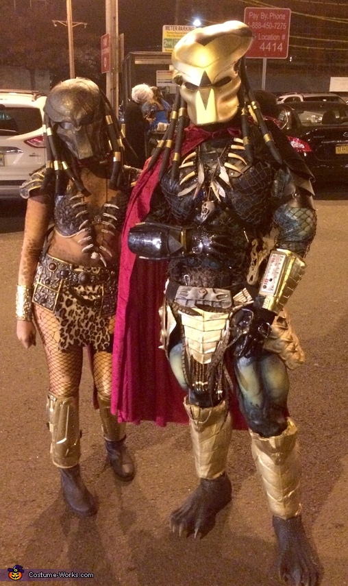 Mr. and Mrs. Predator Costume