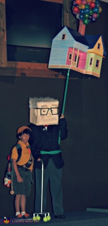 Mr. Fredrickson, Russel and the House Costume