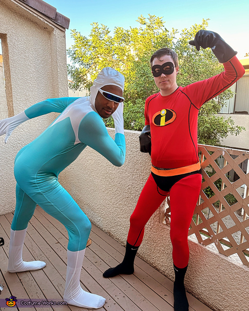 Mr. Incredible and Frozone Costume