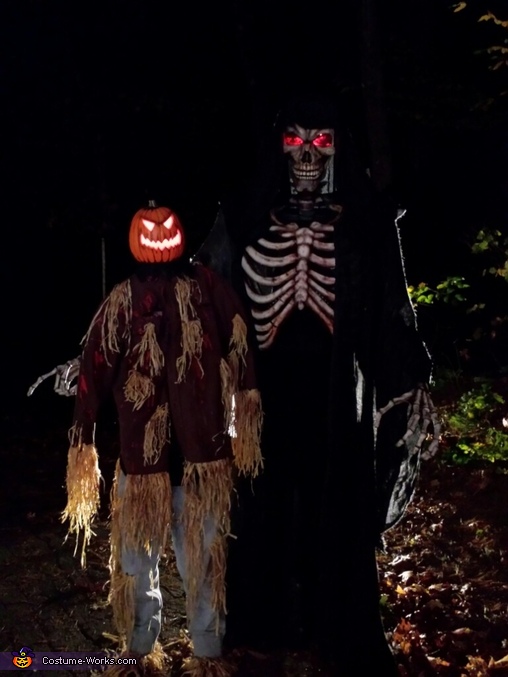 Halloween Costumes: Mr. and/or Mrs. Pumpkinhead