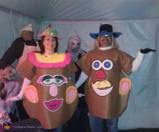 Mr. & Mrs. Potato Head Costume