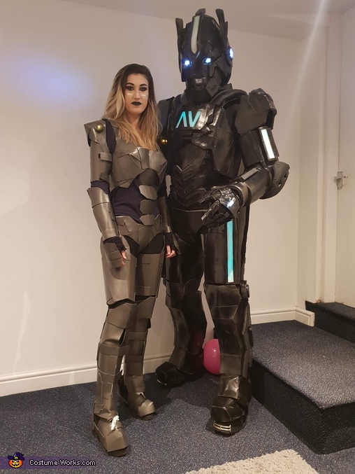 Mr & Mrs Robot Costume