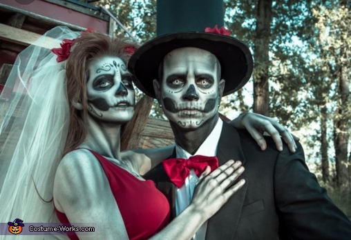 Mr. & Mrs. Skeleton Costume
