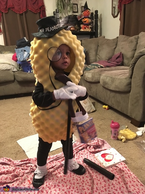 DIY Mr. Peanut Baby Costume - Photo 3/5