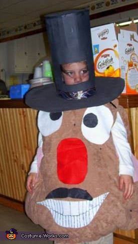 Mr potato deals head costume child