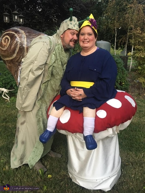 Mrs. Rosebud and Slimy Costume