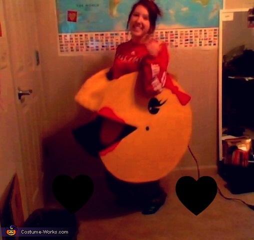 DIY Ms. Pacman Costume