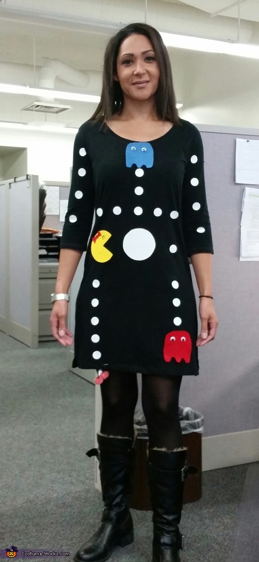 Ms. Pacman Game Costume