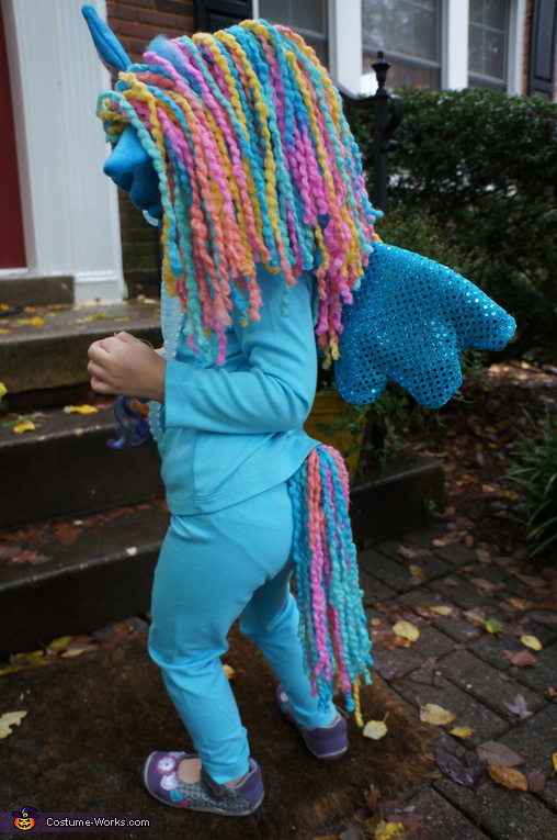 Rainbow Infant Dash My Little Pony Costume | Kids | Unisex | Blue/Orange | 0/3mo | Fun Costumes