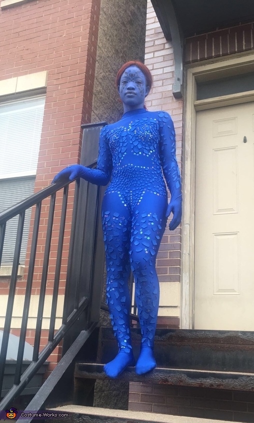 Girl's X-Men Mystique Costume | Coolest DIY Costumes