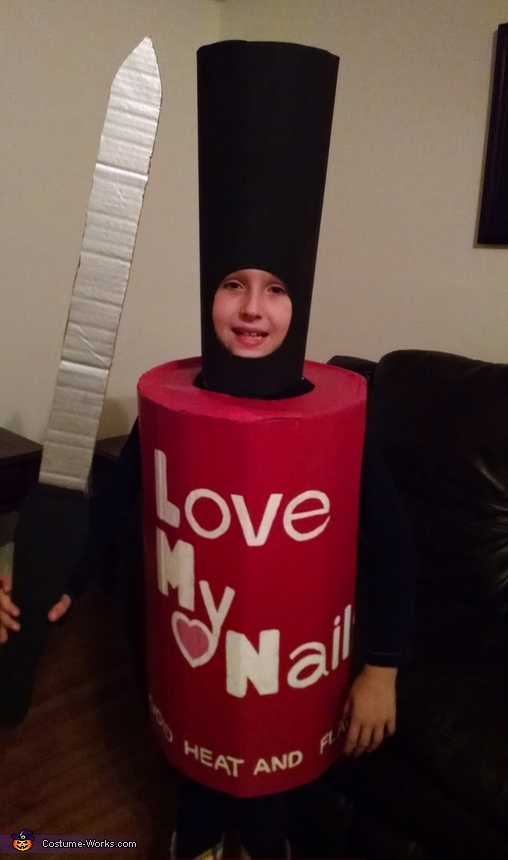 Nail Polish and File Costume