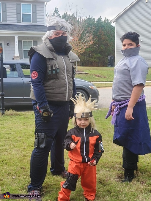 Team 7 Members (Hidden Leaf) Costume