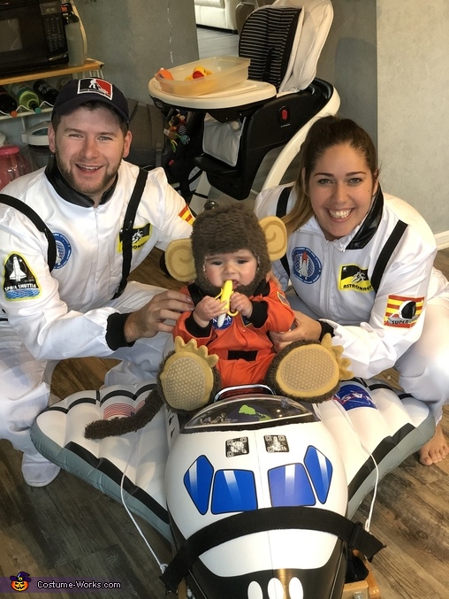 NASA Space Chimp and his Astronauts Costume | DIY Costumes Under $65