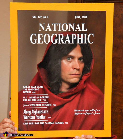 National Geographic Cover: Afghan Girl Costume