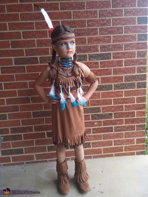 Native American Girl's Costume
