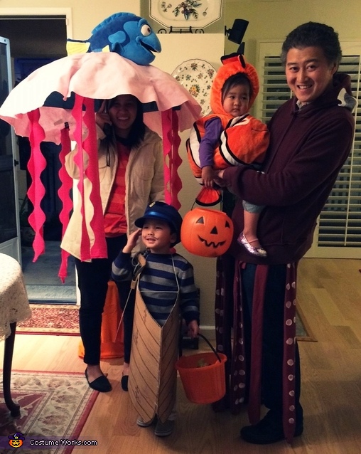 Nemo Family Costume