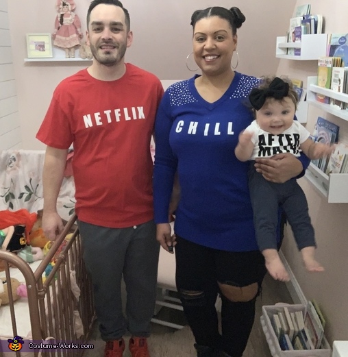 Netflix, Chill and the After Math Costume