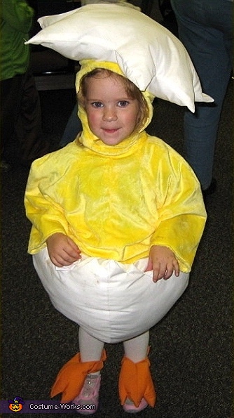 Newly-Hatched Chick Costumes for Girls - Photo 2/2