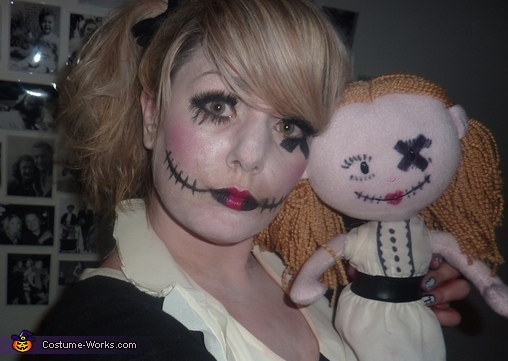 Doll Costume and Makeup