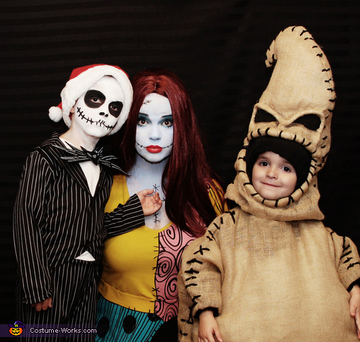 Nightmare Before Christmas Family Costume