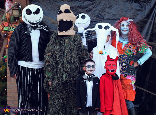 Nightmare Before Christmas Family Costume