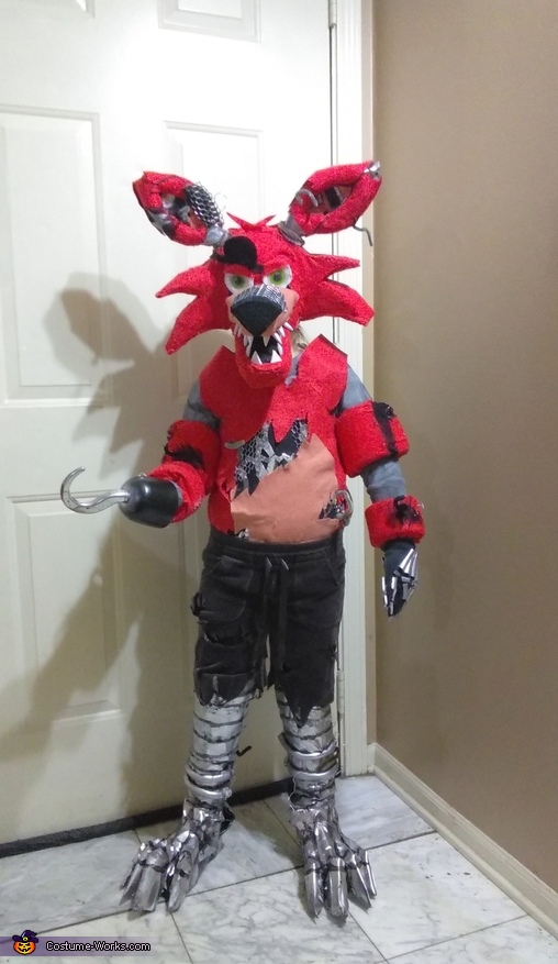 Nightmare Foxy Costume: FNAF Foxy Costume