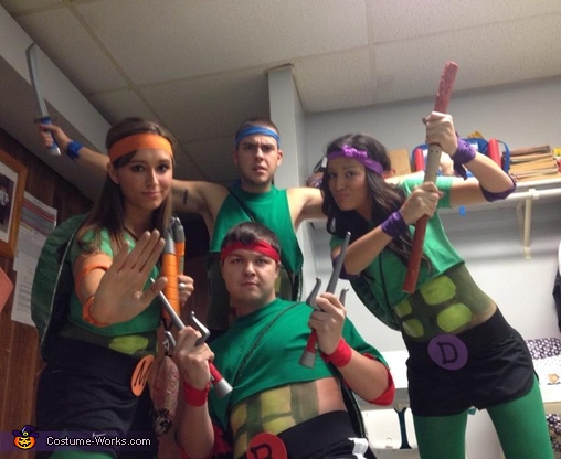 Ninja Turtles Group Costume