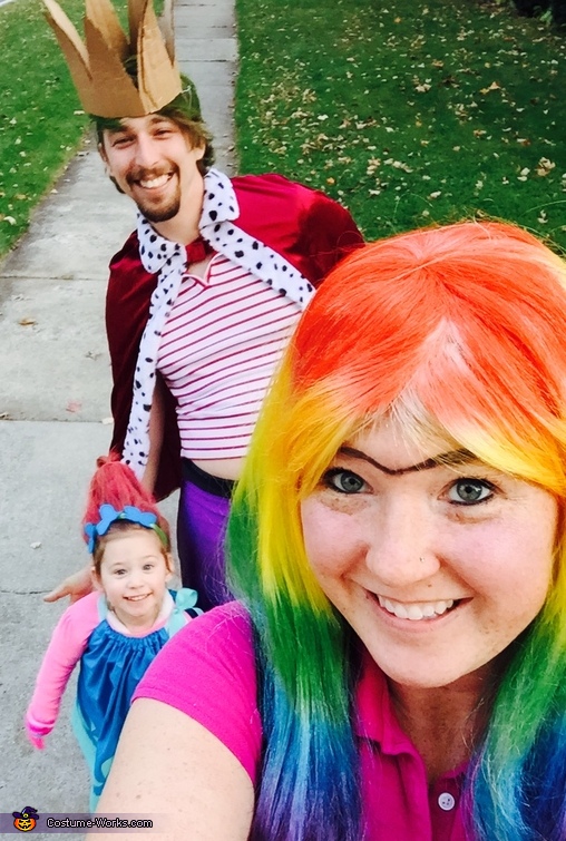No Troll Left Behind! Trolls Family Costume | Best DIY Costumes