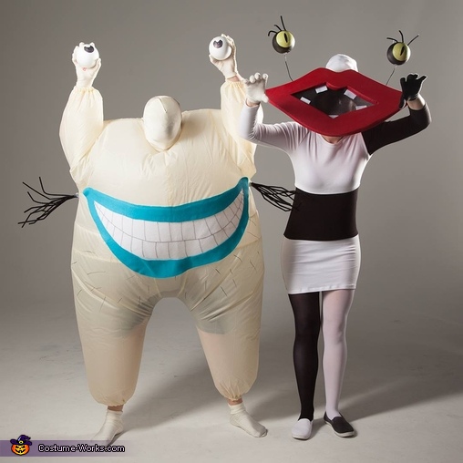 Oblina and Krumm from Ahh Real Monsters Costume