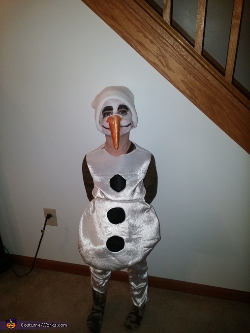 olaf face painting