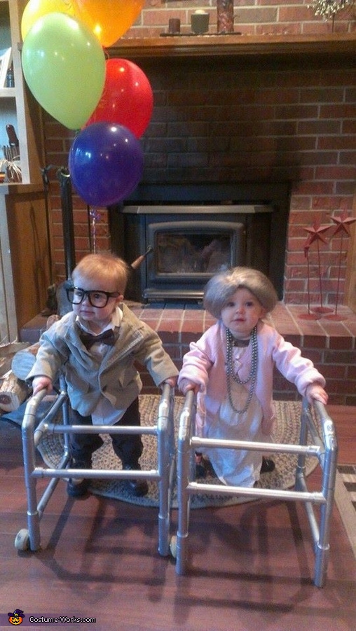 Old Couple Baby Costume