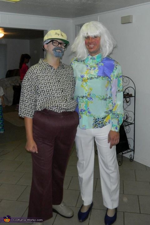 Old Folks Couple's Costume