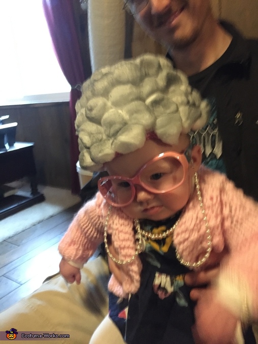 Old Lady Infant Costume | Coolest DIY Costumes - Photo 2/3