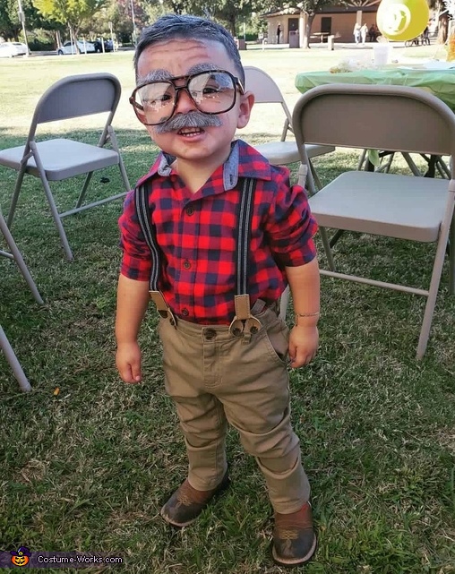 Old Man Baby Costume