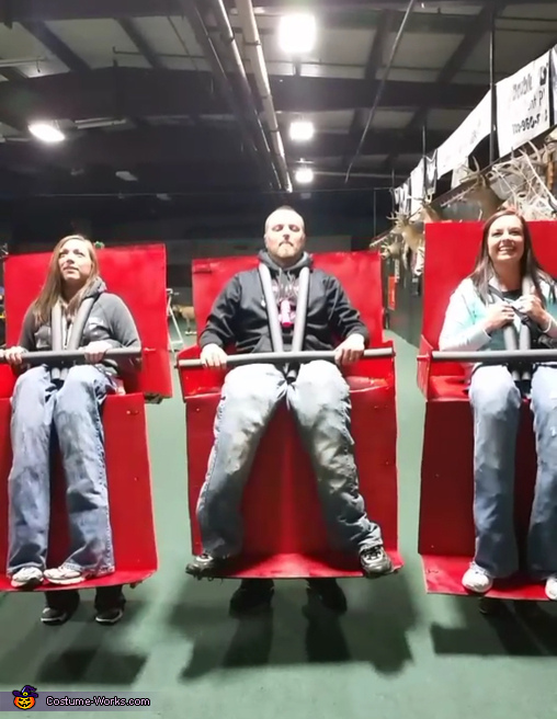 Hilarious Group Roller Coaster Costume