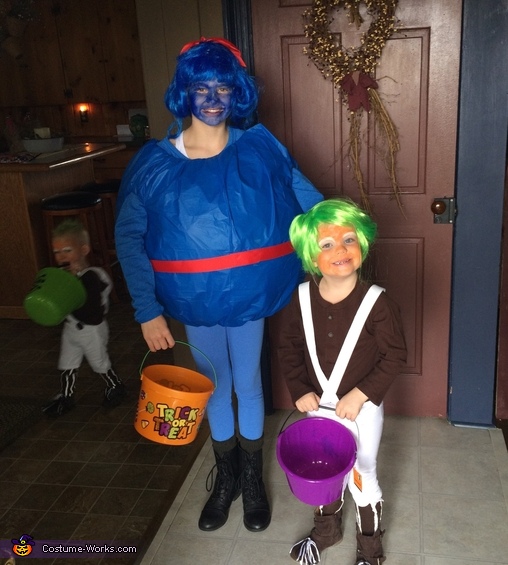 Oompa Loompa and Violet Costume