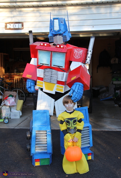 Coolest Diy Optimus Prime Adult Costume