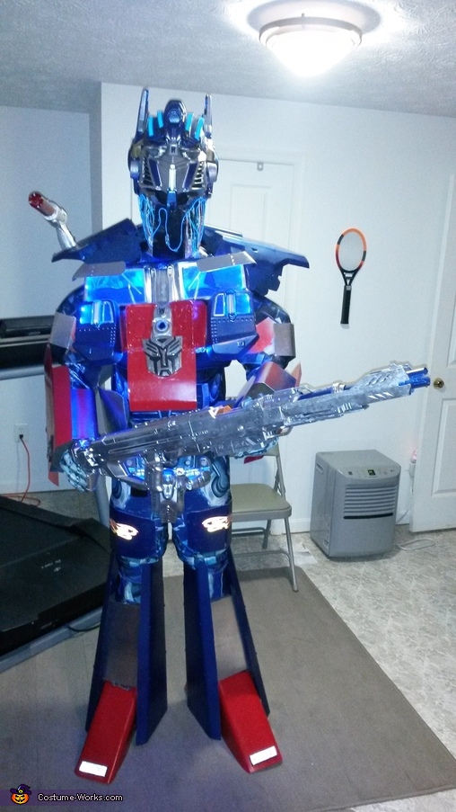 Optimus Prime Adult Halloween Costume | DIY Costumes Under $35