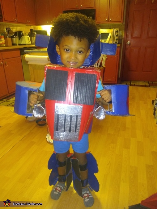 Optimus Prime Transformer Costume